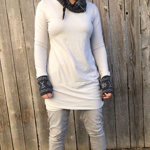 Long sleeve organic cotton tunic